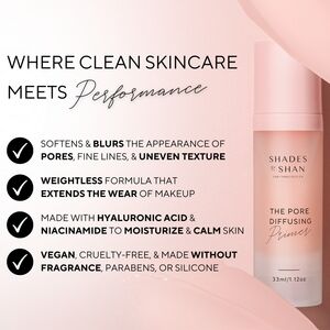 Shades by Shan The Pore Diffusing Primer - Pink   New